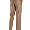 Trousers Belt Loop With Side Adjusters - Cocoa (Straight Cut)