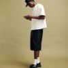PLEATED SHORT | Black