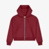 ZIP HOODIE | Cherry Cola
