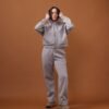 ZIP HOODIE | Ice Grey