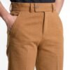 Straight Cut Trousers - Coffee