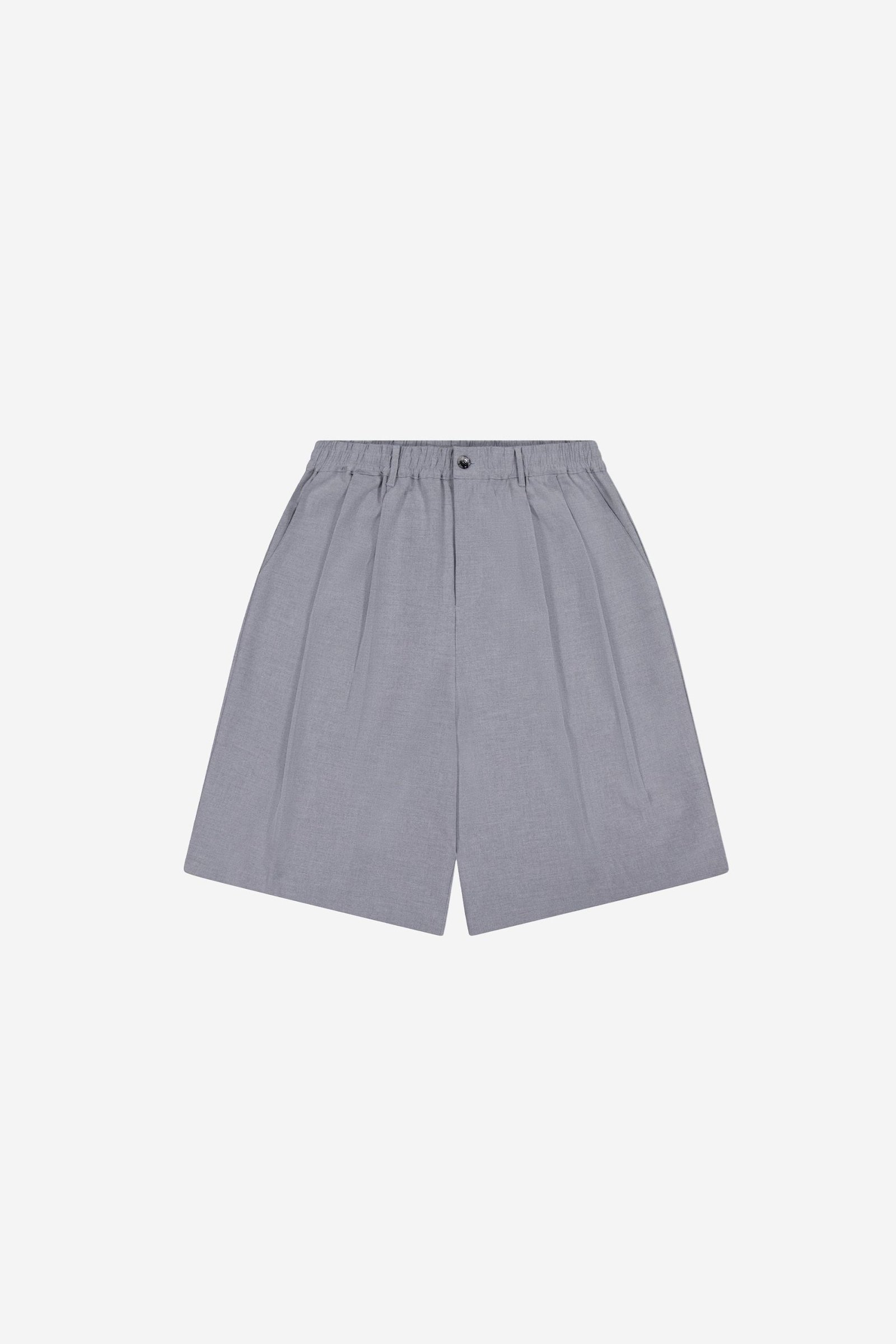 PLEATED SHORT | Slate