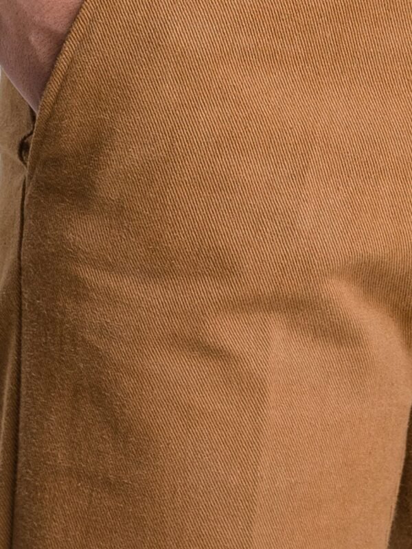 Straight Cut Trousers - Coffee