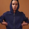 ZIP HOODIE | Midnight Blue