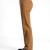 Straight Cut Trousers - Coffee