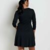 Freesia Long Sleeve Wrap Dress