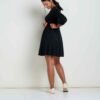 Freesia Long Sleeve Wrap Dress