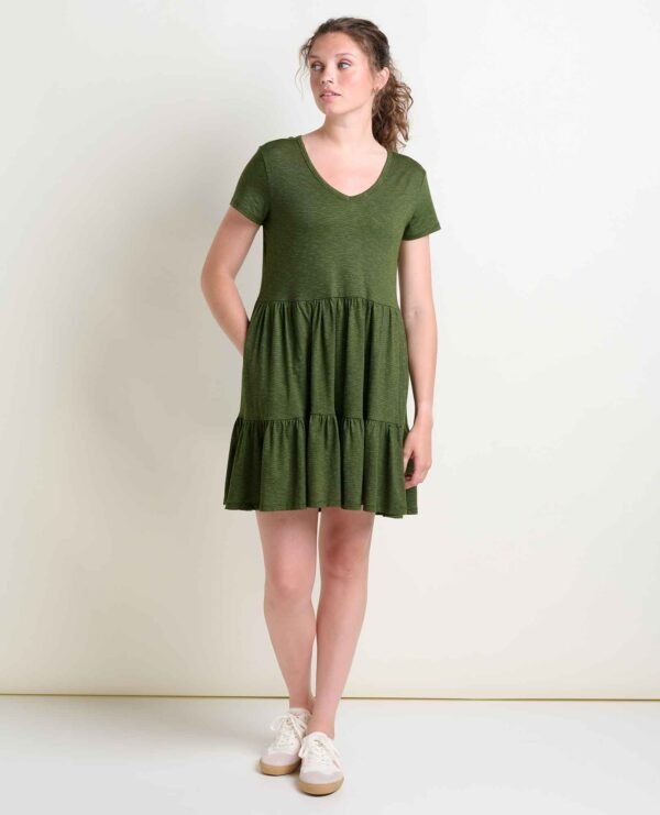Marley Tiered Short Sleeve Dress