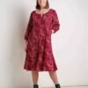 Manzana Paneled Midi Dress