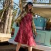 Manzana Paneled Midi Dress