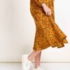 Manzana Paneled Midi Dress