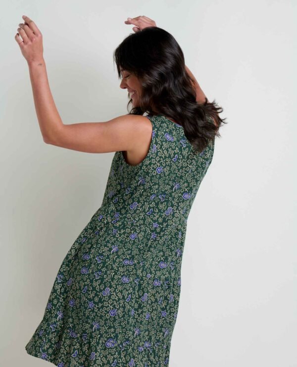 Manzana Tiered Sleeveless Dress