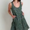 Manzana Tiered Sleeveless Dress
