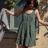 Manzana Tiered Sleeveless Dress