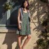 Manzana Tiered Sleeveless Dress