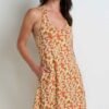 Plumeria Halter Dress