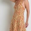 Plumeria Halter Dress
