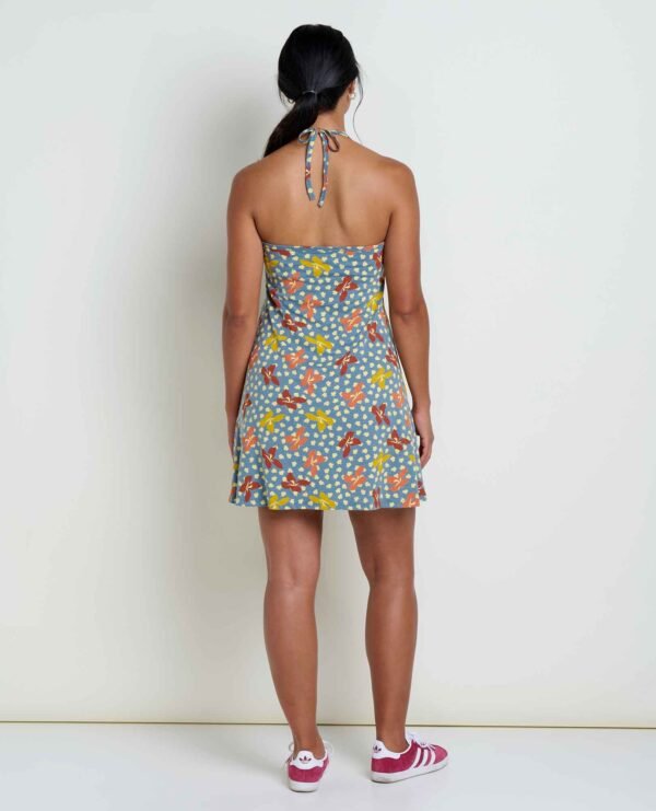 Plumeria Halter Dress