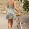 Plumeria Halter Dress
