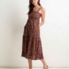 Taj Hemp Tiered Midi Dress