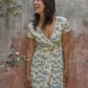 Freesia Wrap Dress