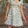 Freesia Wrap Dress
