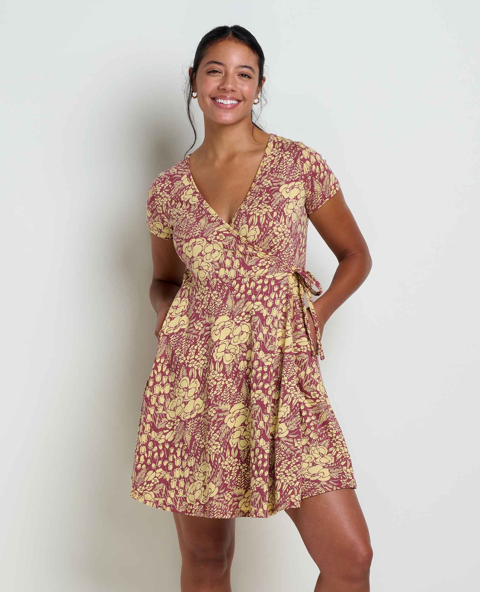 Freesia Wrap Dress