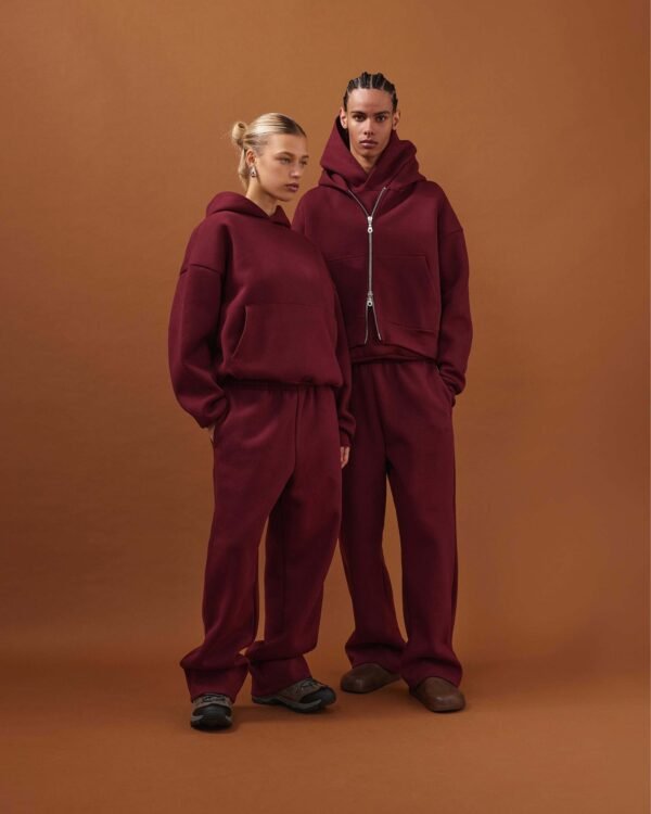 ZIP HOODIE | Cherry Cola