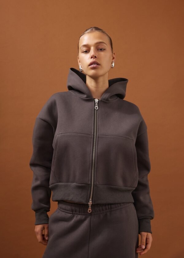 ZIP HOODIE | Concrete