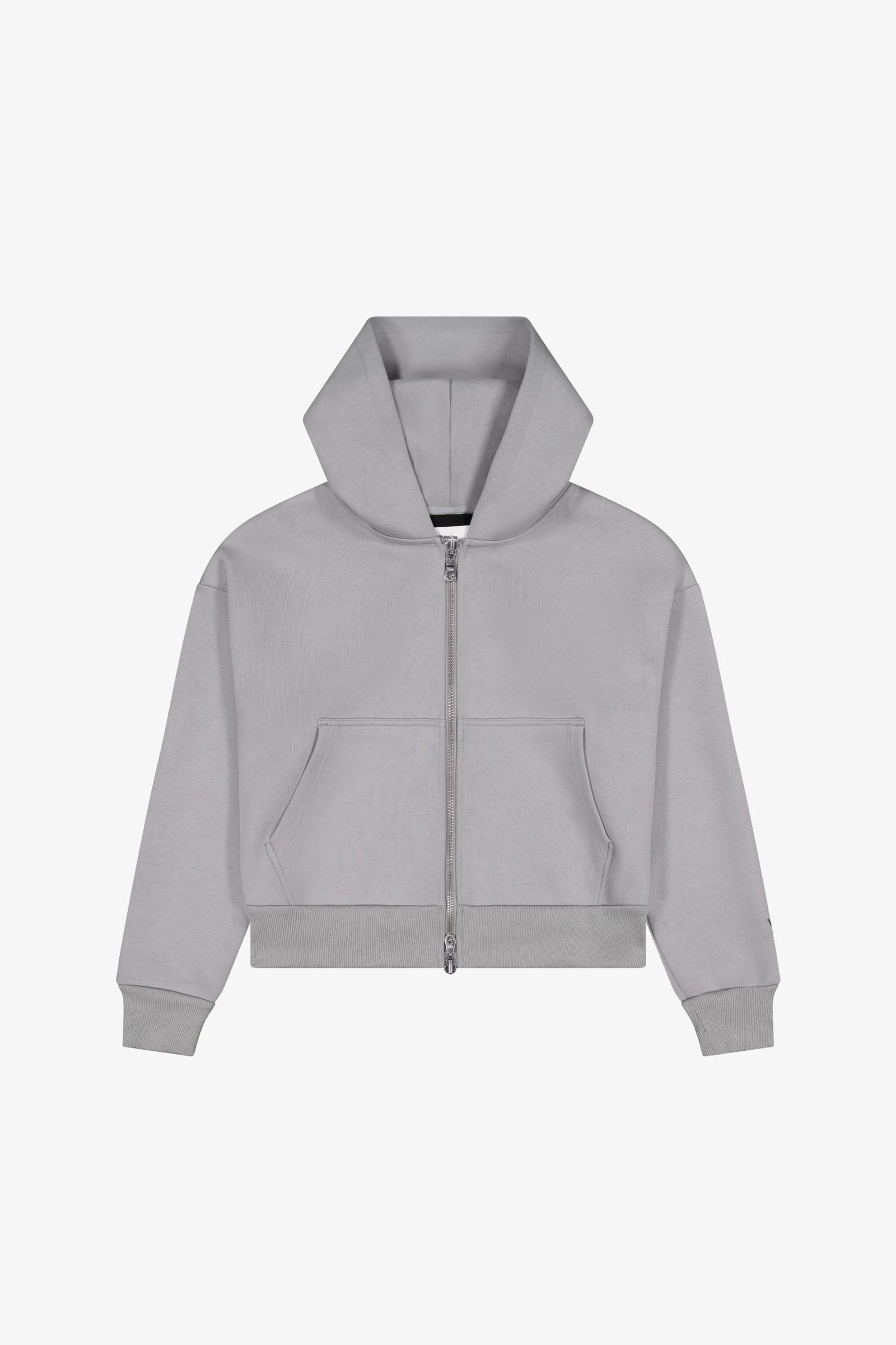ZIP HOODIE | Ice Grey