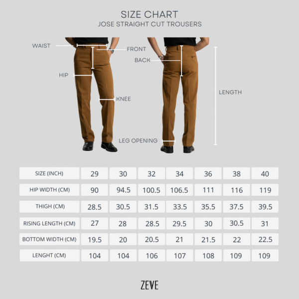 Straight Cut Trousers - Off White