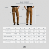 Straight Cut Trousers - Coffee
